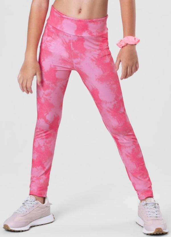 Brandili - Calça Legging Infantil Menina Active  Rosa