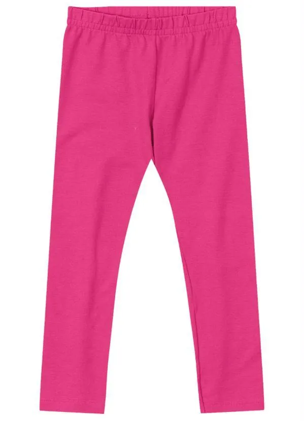 Brandili - Calça Legging Infantil Menina Rosa 3
