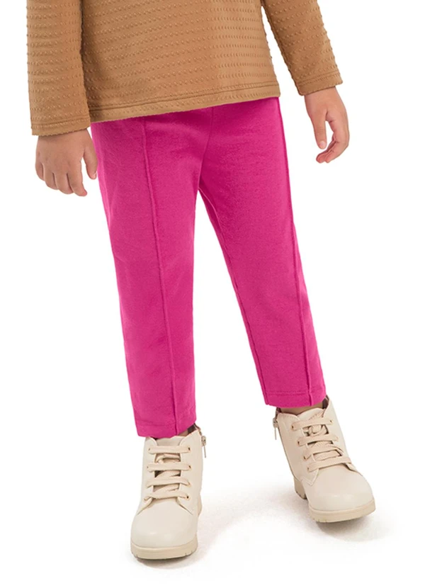Duduka - Calça Legging Infantil Rosa