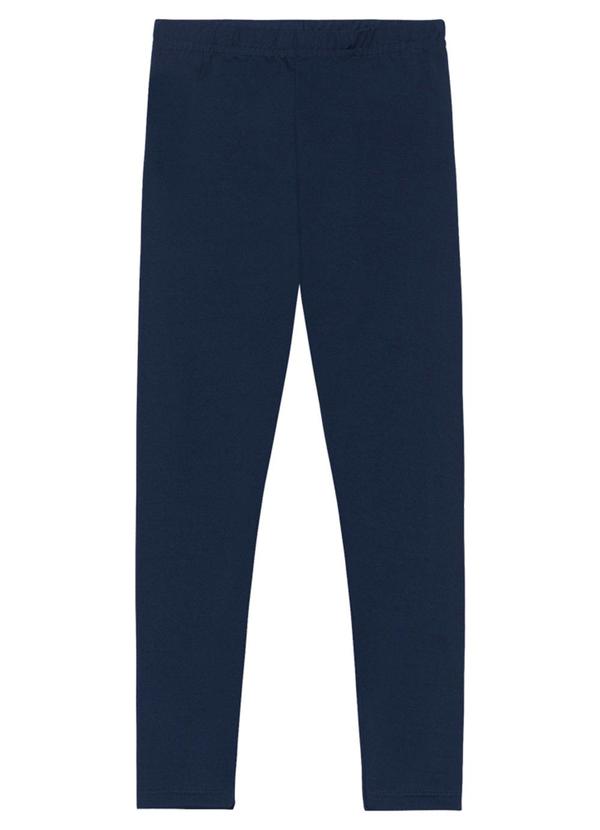 Brandili - Calça Legging Infantil Unissex Térmica Azul