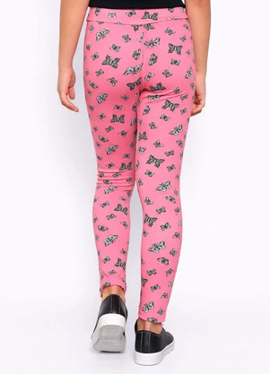 Torra - Calça Legging Juvenil Estampa Sortida Rosa - TORRA