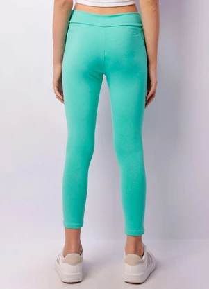 Torra - Calça Legging Juvenil Lisa Verde - TORRA