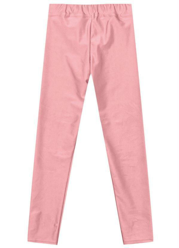 Lilica Ripilica - Calça Legging Malha Infantil Rosa 2