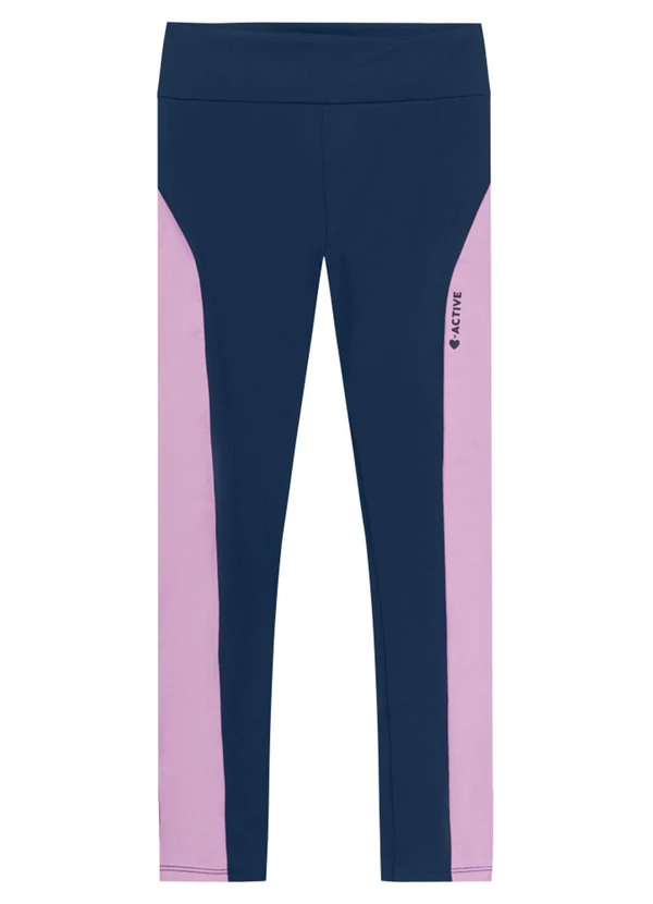 Brandili - Calça Legging Menina Esportiva Azul 3