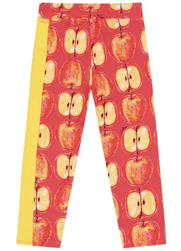 Lilica Ripilica - Calça Legging Menina Vermelha 2