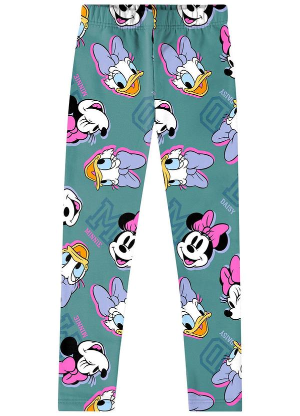 Malwee Kids - Calça Legging Minnie & Margarida® Verde