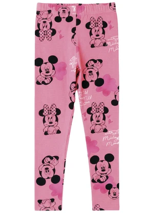 Malwee Kids - Calça Legging Minnie Mouse Disney® Rosa - MALWEE KIDS