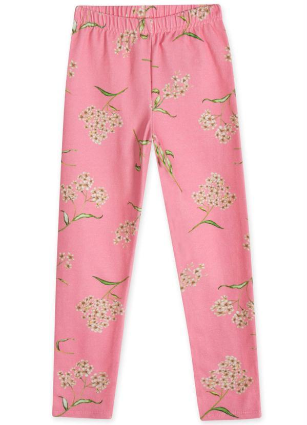 Marisol Play - Calça Legging Molecotton Infantil Rosa