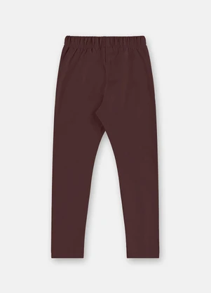 Up Baby - Calça Legging Molecotton Marrom - UP BABY