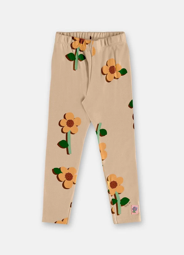 Up Baby - Calça Legging Peluciada Marrom 3