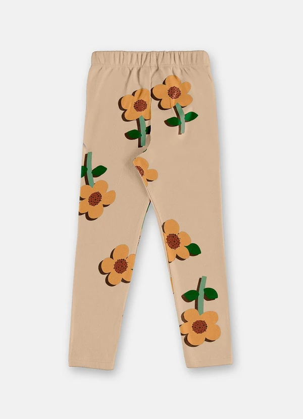 Up Baby - Calça Legging Peluciada Marrom 4