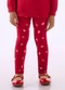 Up Baby - Calça Legging Peluciada Vermelho - variação:  
