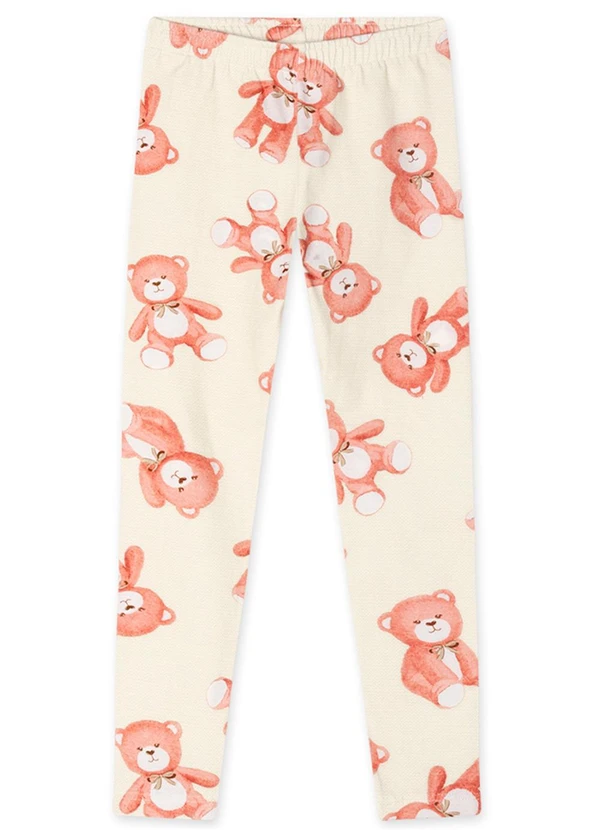 Marisol - Calça Legging Repelente a Água Branco