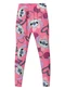 Malwee Kids - Calça Legging Stitch® em Cotton Azul Marinho - variação: Rosa