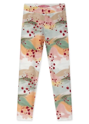 Lilica Ripilica - Calça Legging Thermo Dry Infantil Laranja - LILICA RIPILICA