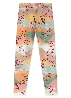 Lilica Ripilica - Calça Legging Thermo Dry Infantil Laranja - LILICA RIPILICA