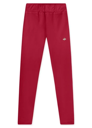 Lilica Ripilica - Calça Legging Thermo Dry Infantil Vermelho - LILICA RIPILICA