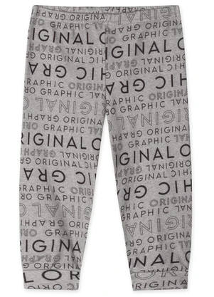 Marisol - Calça Unissex com Aroma Bebê Cinza - MARISOL