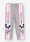 Abrange - Legging Bebê Menina Princesa Rosa - variação: Cinza