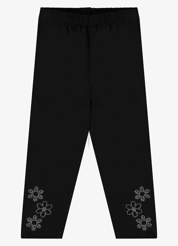 Rovi Kids - Legging Capri Preto