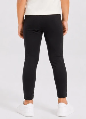 Select - Legging Cotton Infantil Básica Preto - SELECT