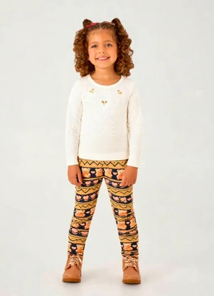Pulla Bulla - Legging Cotton Leve Marinho - PULLA BULLA