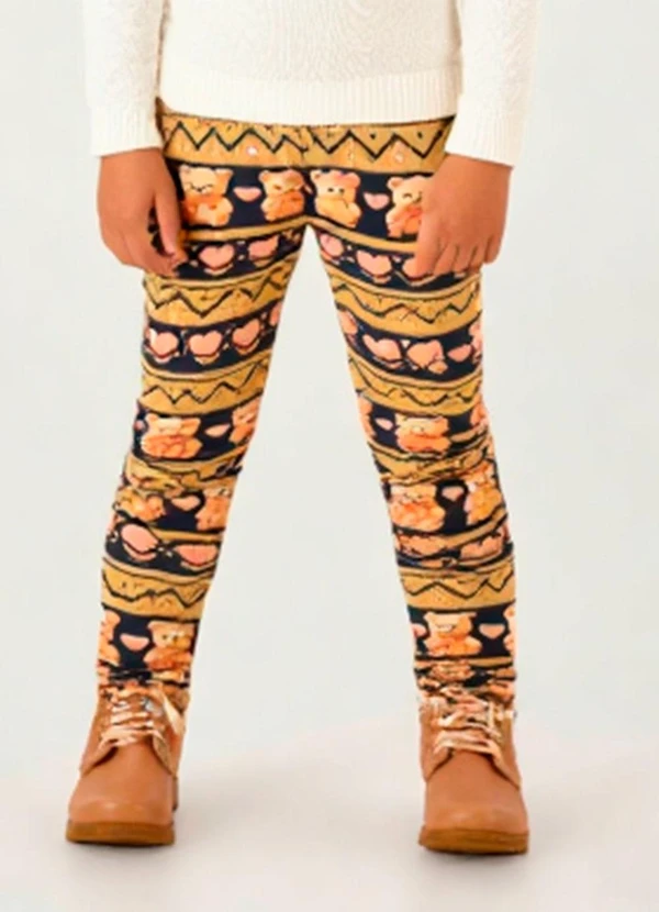 Pulla Bulla - Legging Cotton Leve Marinho