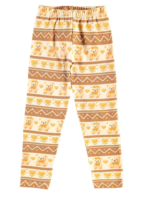 Pulla Bulla - Legging Cotton Leve Marrom