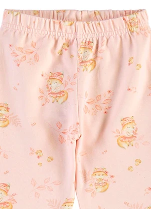 Pulla Bulla - Legging Cotton Leve Rosa - PULLA BULLA