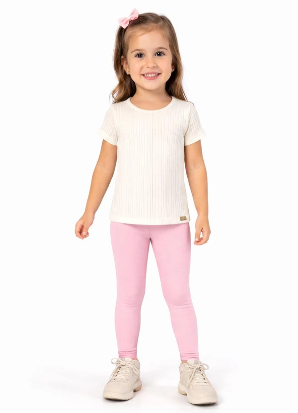 Pulla Bulla - Legging Cotton Leve Rosa