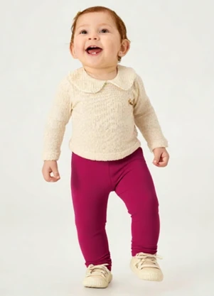 Pulla Bulla - Legging Cotton Leve Roxo - PULLA BULLA