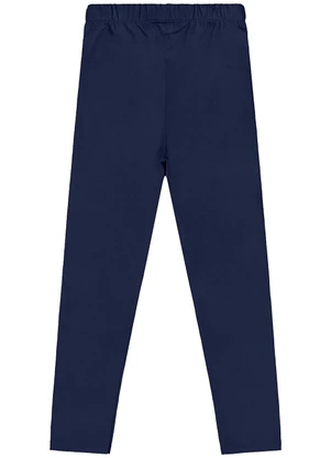 Quimby - Legging Cotton Menina Azul - QUIMBY