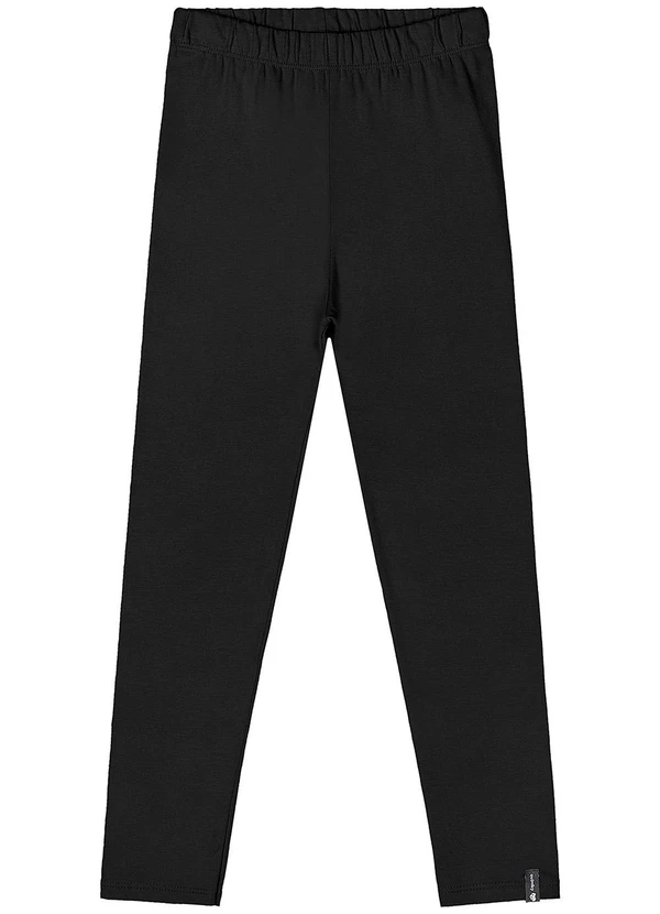 Quimby - Legging Cotton Menina Preto