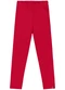 Quimby - Legging Cotton Menina Preto - variação: Vermelho