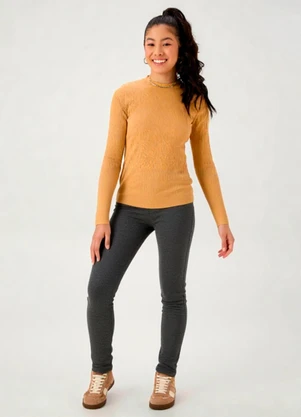 Pulla Bulla - Legging Cotton Preto - PULLA BULLA