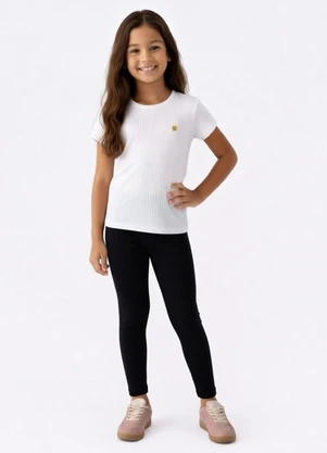 Pulla Bulla - Legging Cotton Preto - PULLA BULLA