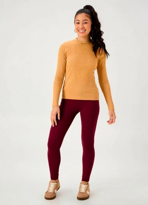 Pulla Bulla - Legging Cotton Vermelho - PULLA BULLA