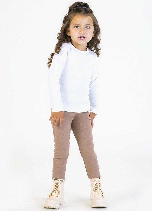 Soft Bonni - Legging em Cotton Bege 2