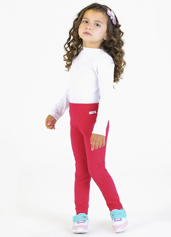 Soft Bonni - Legging em Cotton Rosa 2