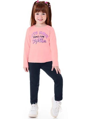 Marlan - Legging em Molecotton Felpado Preto - MARLAN