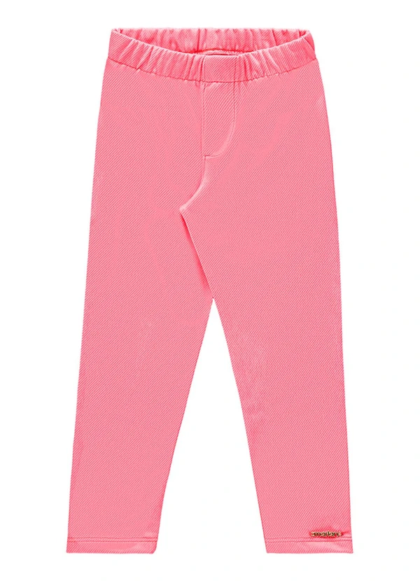 Marlan - Legging em Molecotton Jeans Rosa 1