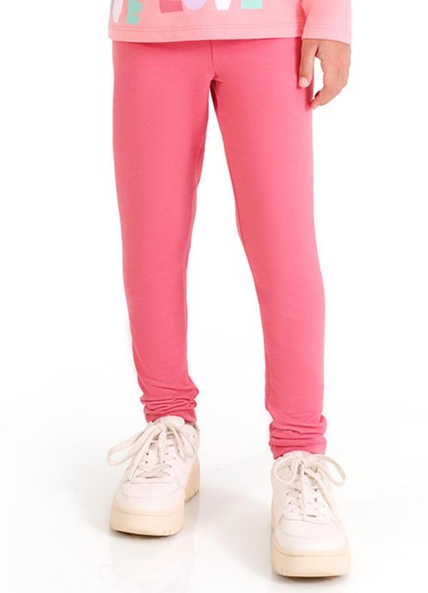 Tink Bink - Legging em Molecotton Rosa