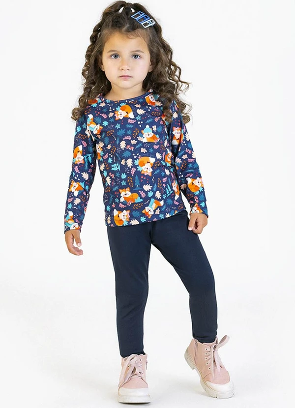 Soft Bonni - Legging em Thermo Azul 2