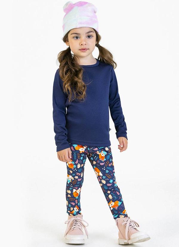 Soft Bonni - Legging em Thermo Azul 2