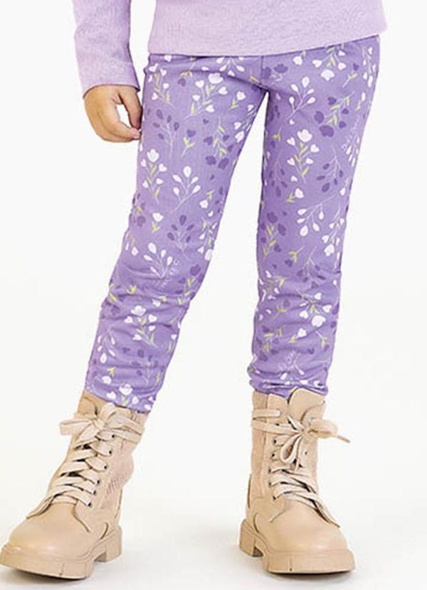 Soft Bonni - Legging em Thermo Roxo