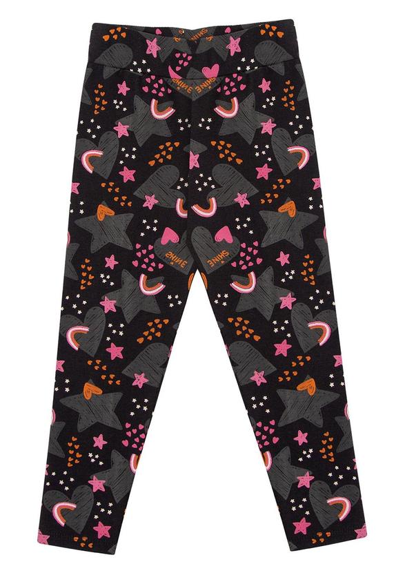 Select - Legging Estampada Menina Cinza