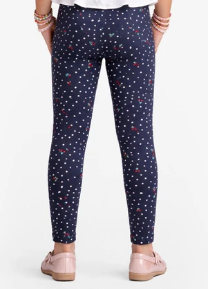 Trick Nick - Legging Estampada Infantil Feminina Azul - TRICK NICK