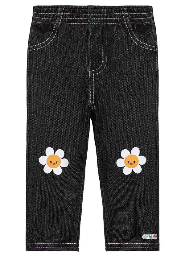 Abrange - Legging Groovy Margarida Preto Jeans