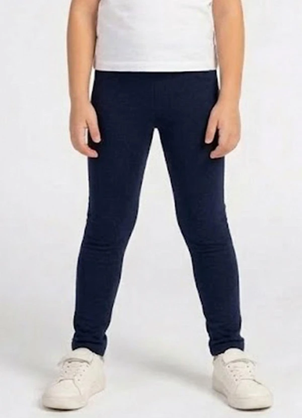 Select - Legging Infantil Cós com Elástico Azul