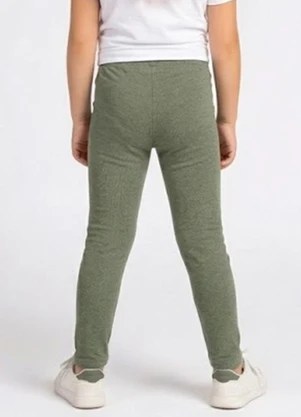 Select - Legging Infantil Cós com Elástico Verde - SELECT